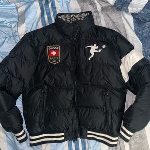 Rugby Ralph Lauren Black Puffer Jacket